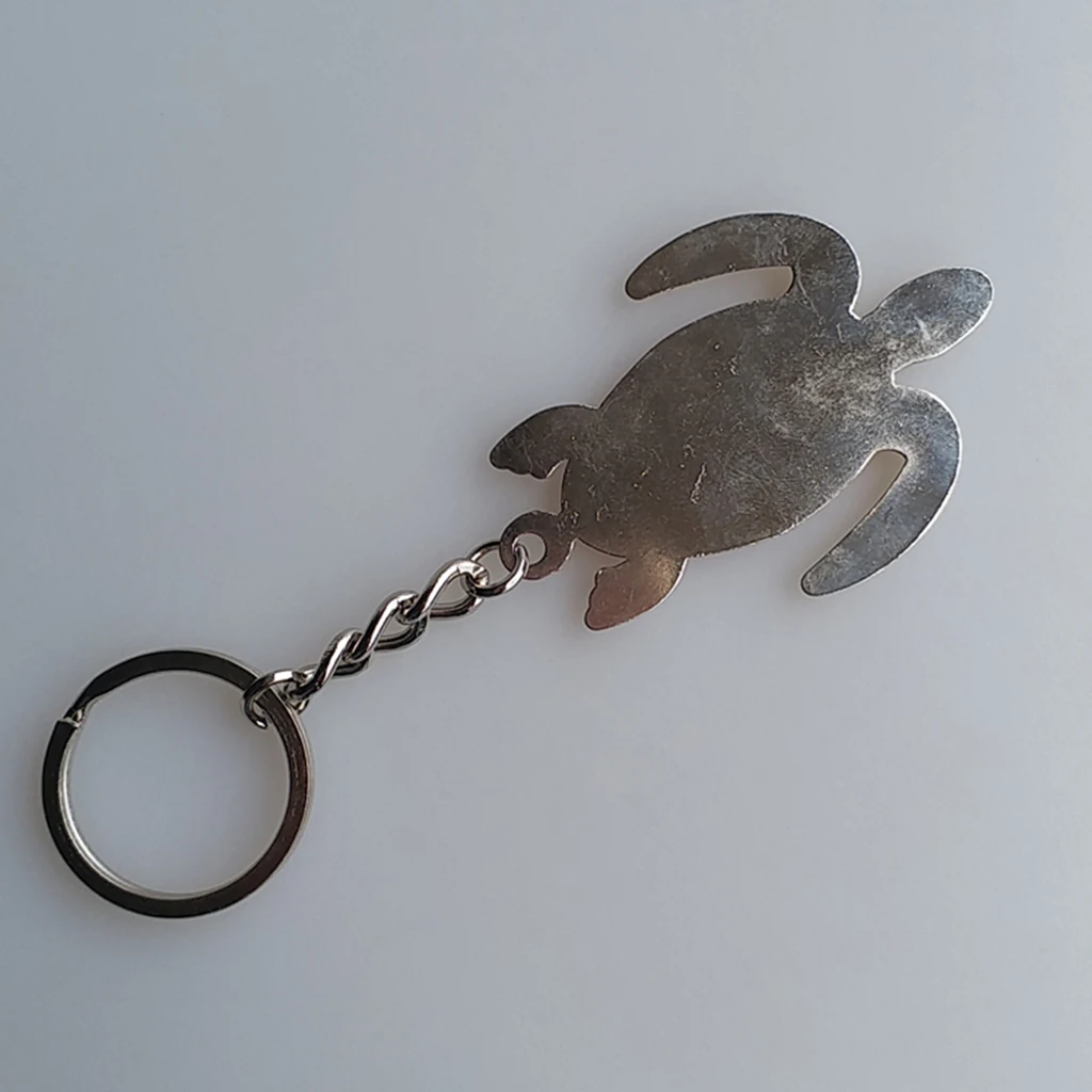 Черепаха с погружением брелок для ключей «флаг» брелок, отличный подарок для ныряющих, любителей дайвинга, фанатов и любителей