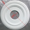 PU Decorative Ceiling Rose Chandelier Ceiling Plate Rosette Pendant Light Base Decor Panel Polyurethane Medallion 3