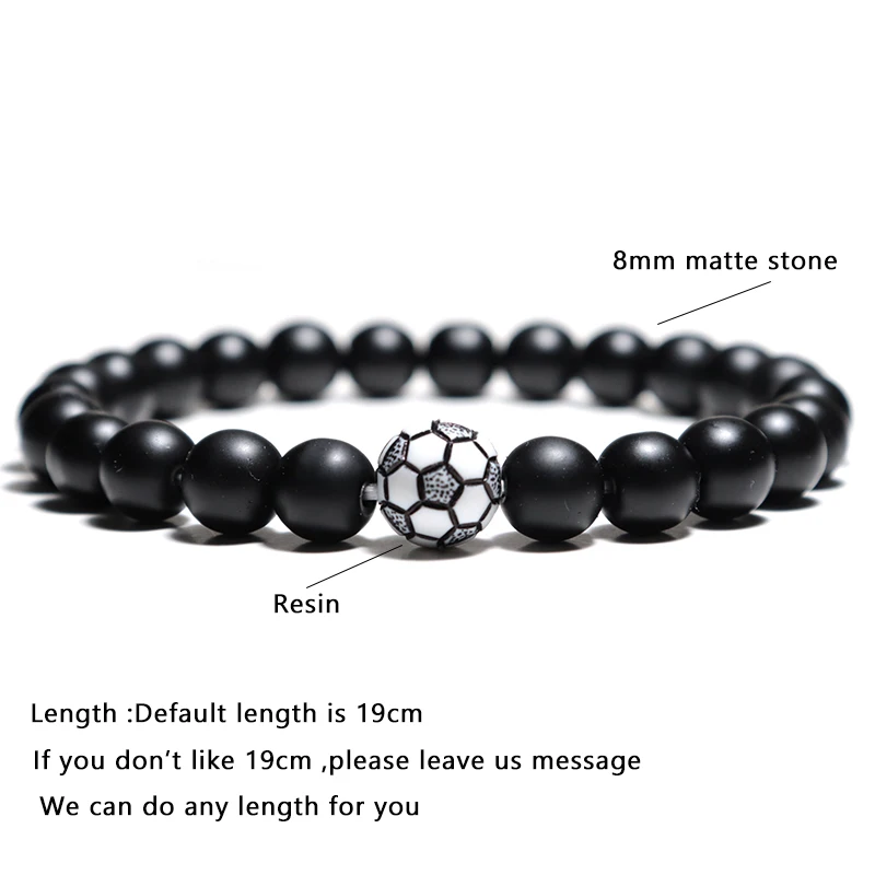Onyx Stone Beaded Bracelet for Men and Women