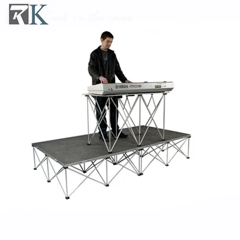 

Portable smart stage durable platform folding riser for wedding event concert