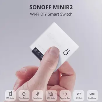 

10 pcs SONOFF MINI DIY Smart Switch-APP Remote Control WiFi Switch Support Switch Work for Google Home/Nest IFTTT/Alexa