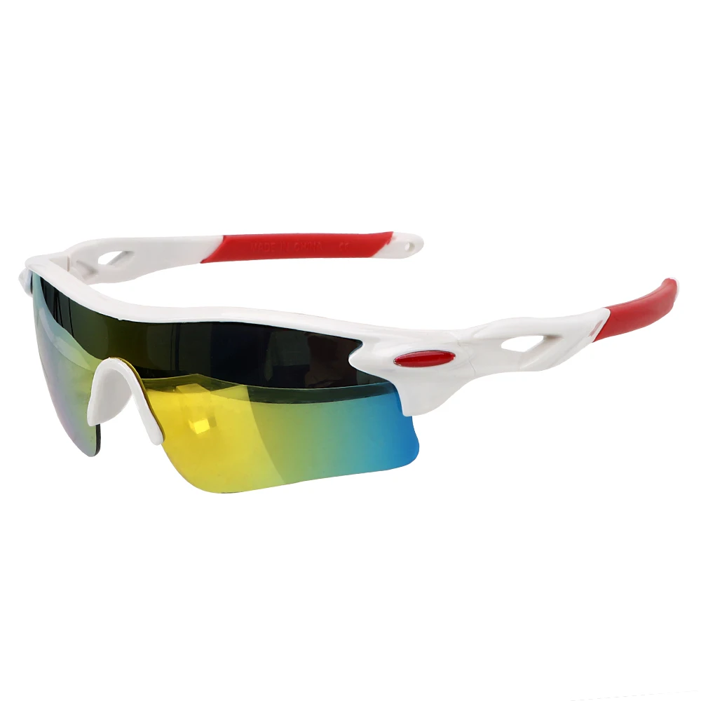 LEEPEE мотокросса солнцезащитные очки Защита от ультрафиолетовых лучей Ночного Видения Водители очки взрывозащищенные автомобиль ночного видения очки антибликовые - Название цвета: Белый
