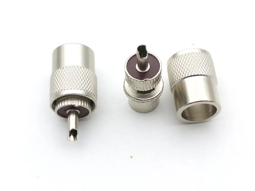 UHF PL 259 Мужской Разъем RF для коаксиального кабеля RG8|plug connector|plug lplug m |