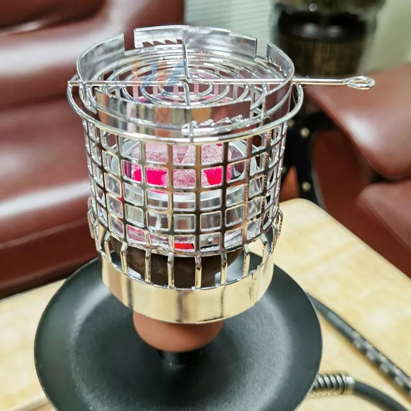 Anti falling narguile sheesha bowl charcoal holder Cage Screen aluminum