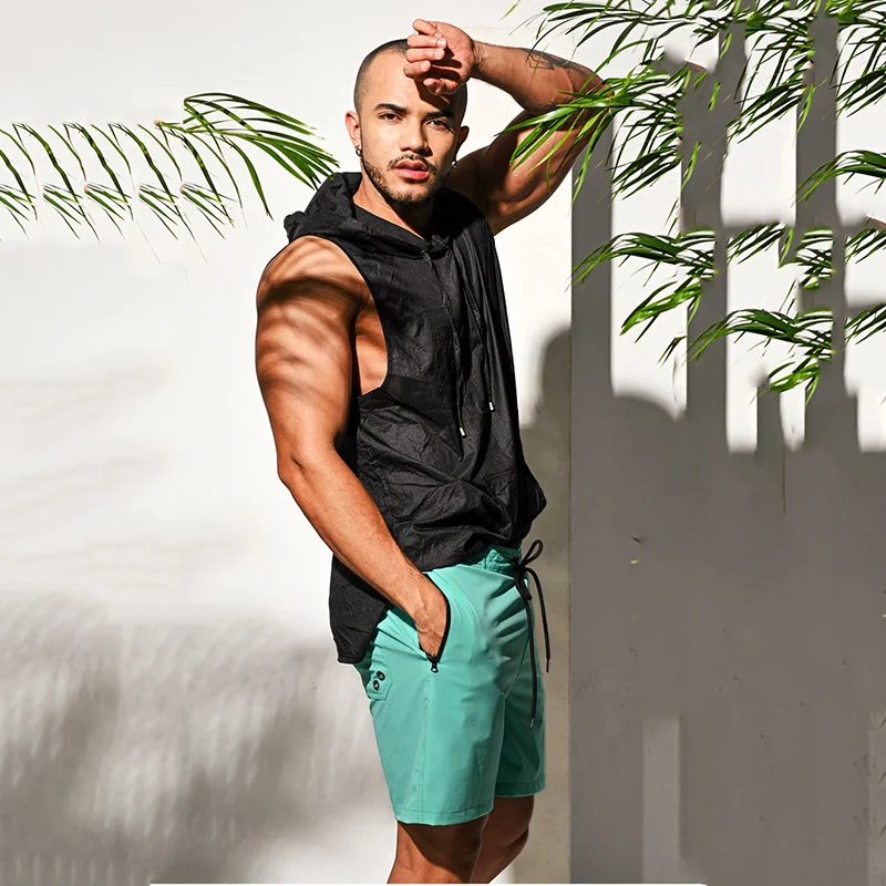 Loose Swimwear Men Swimsuit Maillot De Bain Boy New Swim Trunks Swimming Surfing Mayo Gay Sungas Solid Suits Boxer Shorts | Спорт и