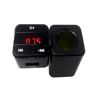 

Handsfree Bluetooth In-Car Bluetooth Hands Free MP3 Player/Phone To Radio FM Transmitter Modulator Quick Charge