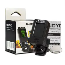 Мини поворотный зажим-на гитарный тюнер Универсальный тюнер для акустической гитары с ЖК-дисплеем для хроматической укулеле Скрипка Бас-гитара