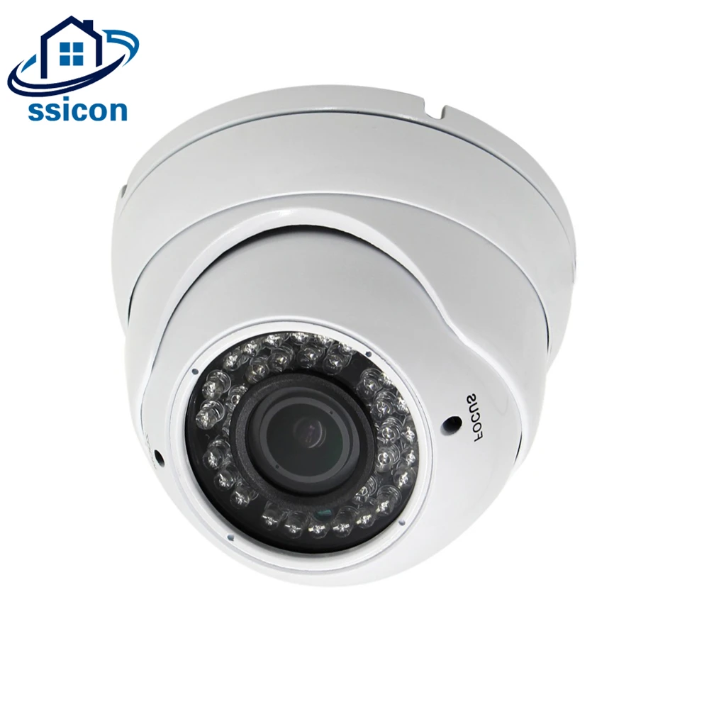 

SSICON 5MP CCTV Camera Indoor Metal Dome 2.8-12mm Lens IR Night Vision Security AHD Camera 5Megapixel