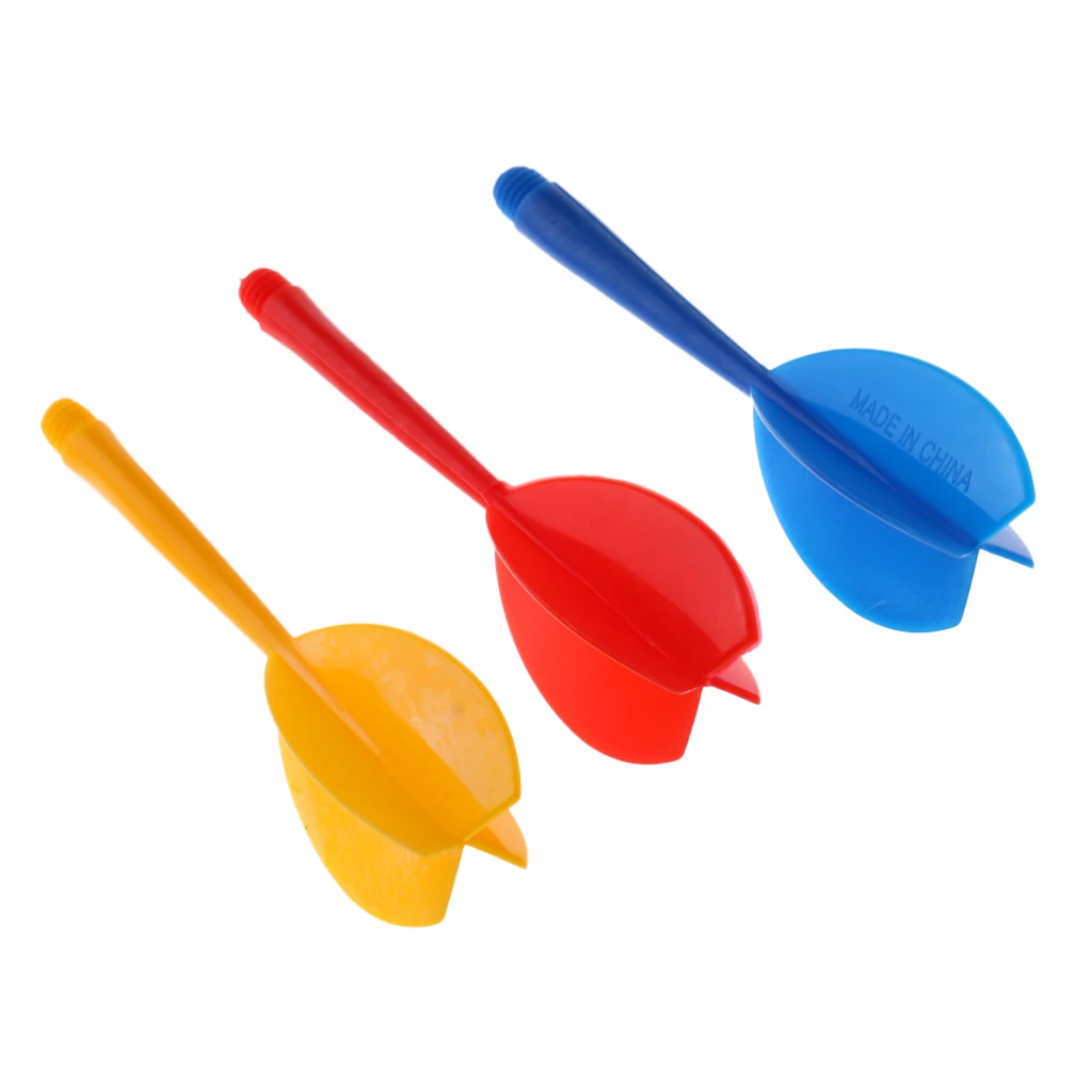 30 Pieces Darts Shaft Flights Combo, Designed to Connected with the Flights, Connecting Design