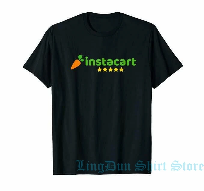 Instacart персональный покупатель Футболка мужская футболка Женские топы тройники