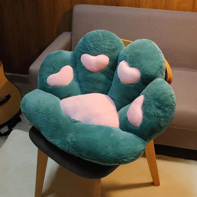 Big Bear Paw Cat Paw Cushion Gamer Chair Cushion Gaming Chair Pillow Cushion Seat Cushion Back Cushion Thick Office Cushion 