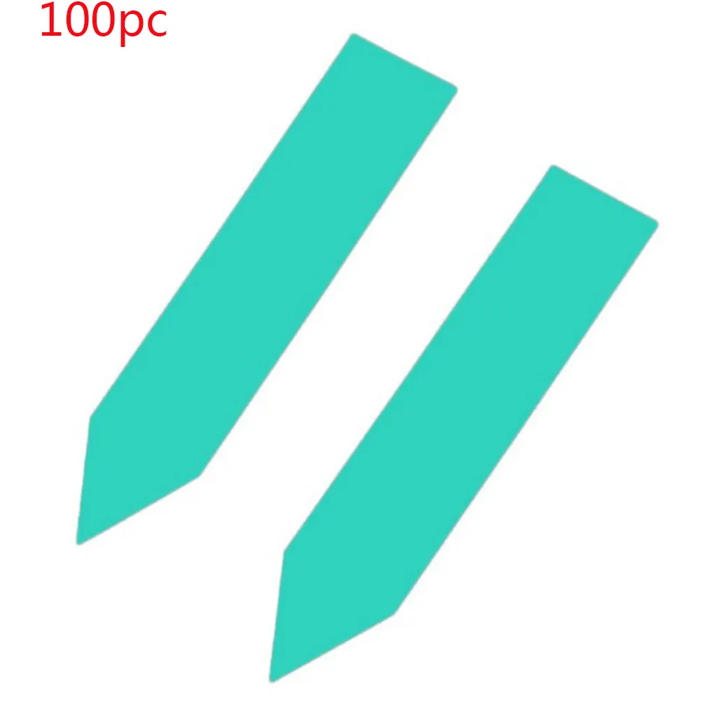 100 Uds planta de plástico etiquetas Semilla de marcador de recipiente vivero etiquetas de Participación 5cm x 1cm