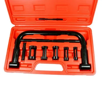 

10(1 Set)* Compressor Pusher Tools 5 Sizes Valve Spring Automotive Tool With Plastic Case