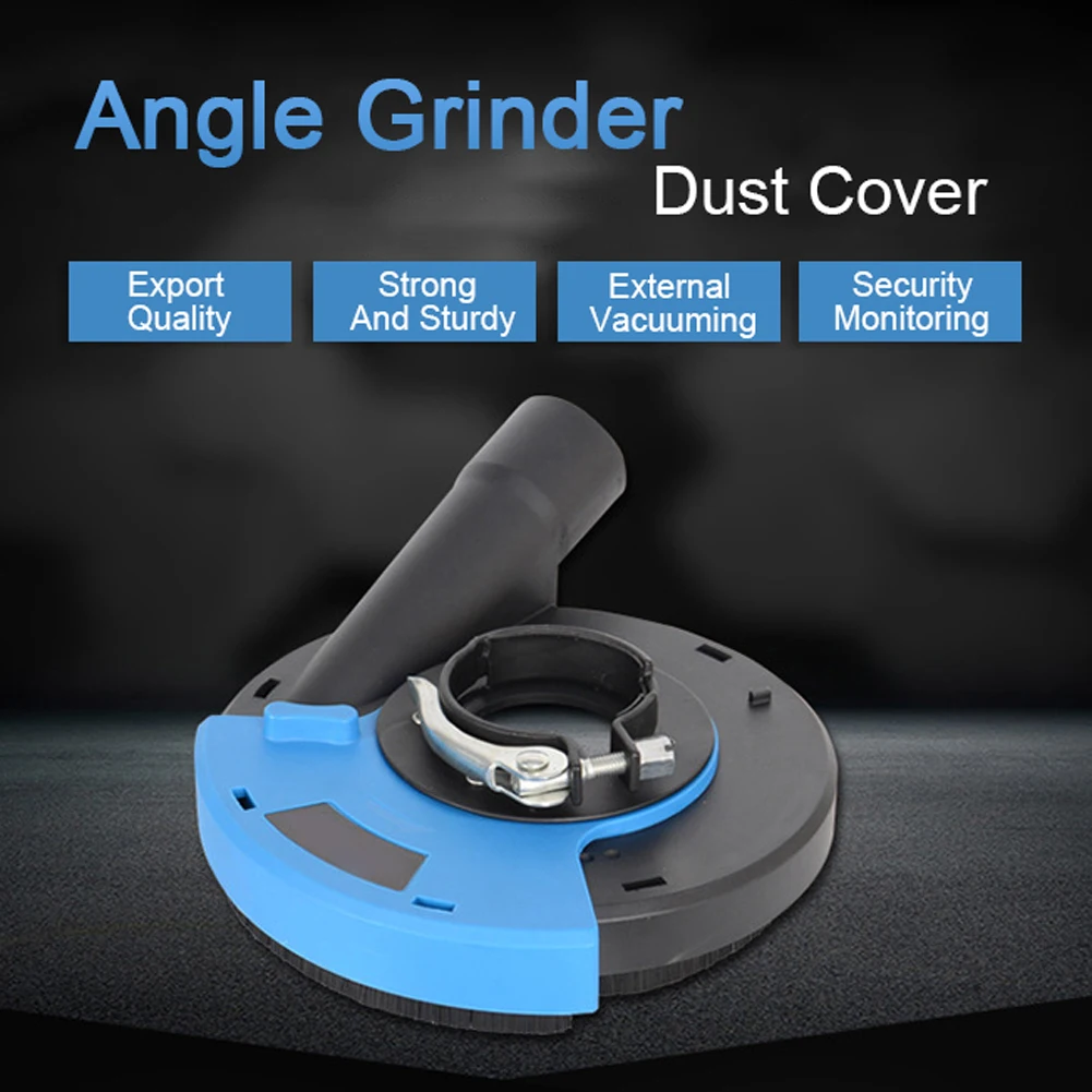 7-дюймовый универсальный плоскошлифовальный пылезащитный чехол Крышка инструменты пылесборник для ручная угловая шлифовальная машина для сбора пыли кожух пыли D6