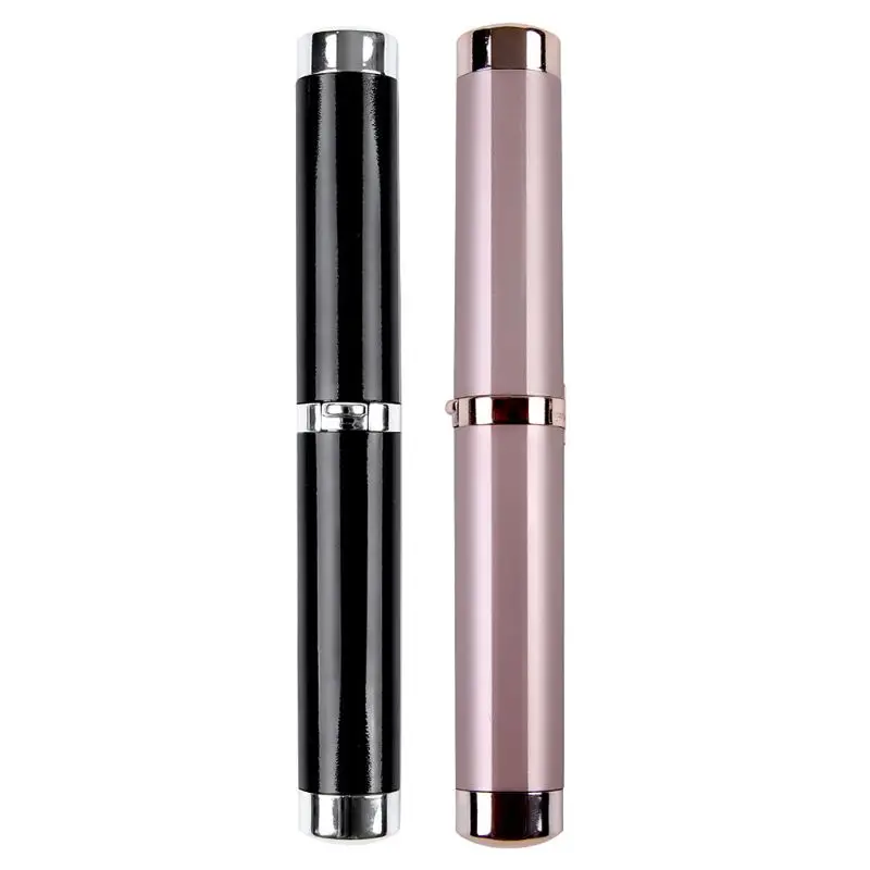  Eyebrow Nose Ear Hair Clipper Battery Supply Beard Electric Nose Ear Trimmer with 360°Rotating Wate
