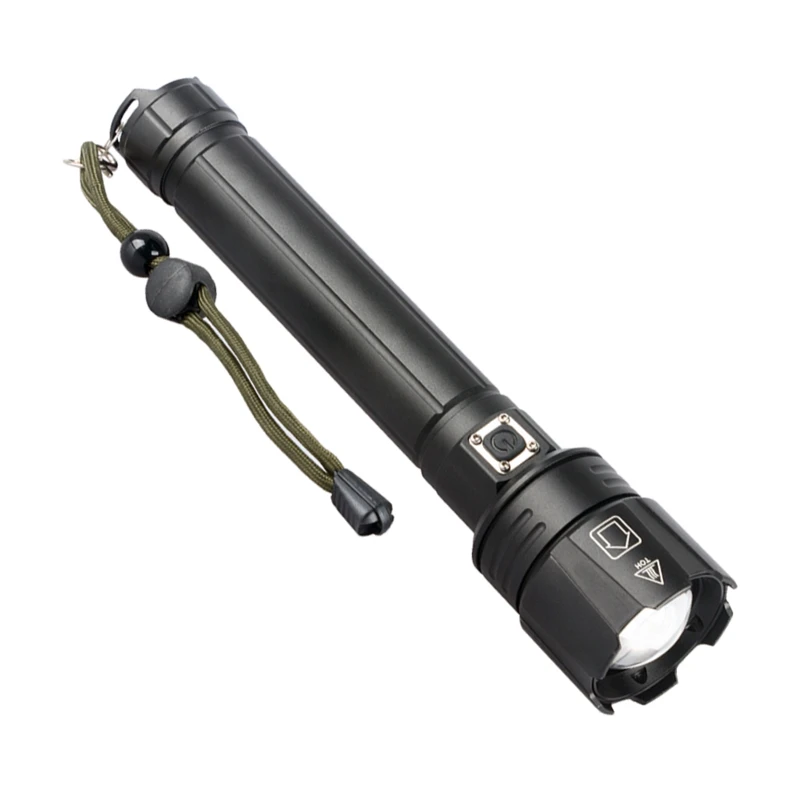 

P90 Lamp Beads Waterproof IPX4 Led Flashlight Torch Usb Rechargeable Zoom Led Torch for Outdoor Riding