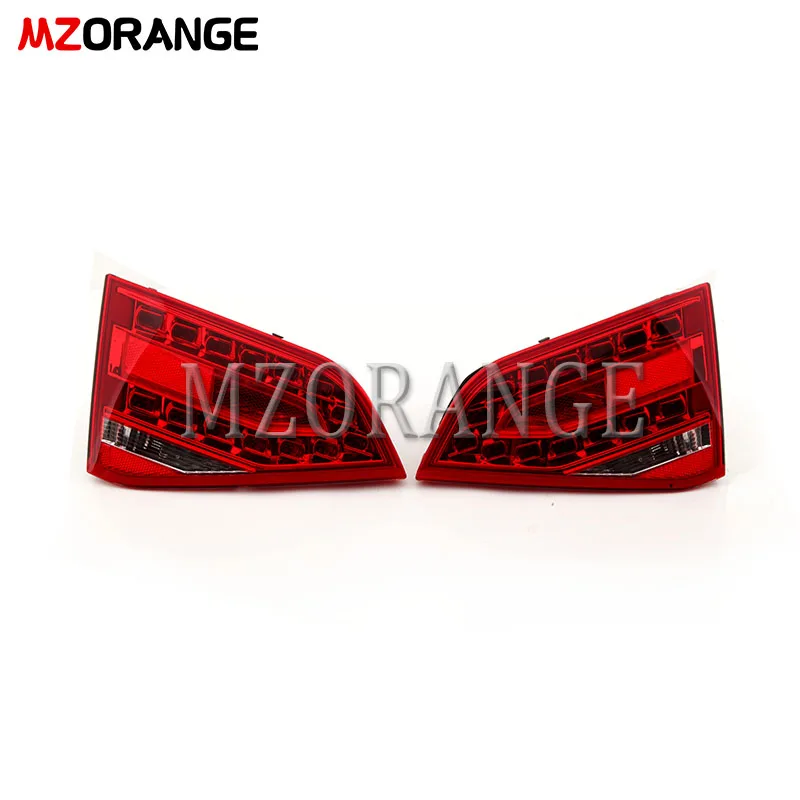 MZORANGE Tail Light Lamp For Audi A4 B8 2008-2012 Rear Right left Inner Outer Side Tail Light LED Brake Lamp Turn signal Light