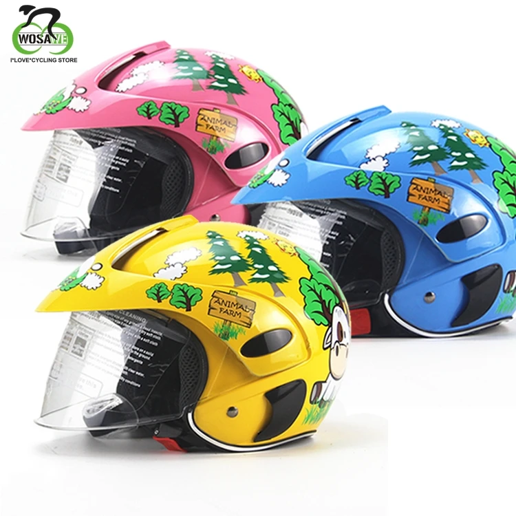 WOSAWE Дети электрический велосипедный скутер шлемы для детей девочек мальчиков безопасности спорта езда протектор шлема мотоциклетный шлем