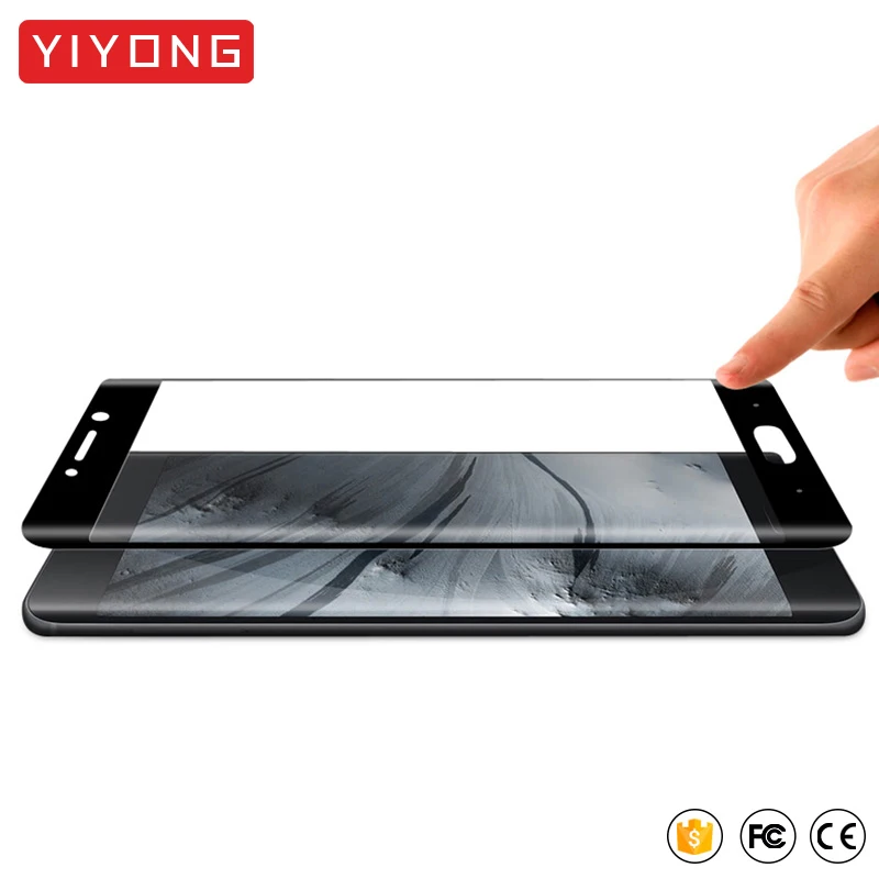 YIYONG 3D изогнутое стекло для Xiaomi Mi Note 2 закаленное на Xiomi Note2 Защита экрана 5