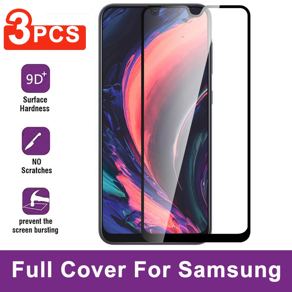 9D защитный Стекло на samsung A5 A6 A8 плюс A9 2020 A20S A70 A30S A40S закаленное для A10 A10S M10 M20 M30 |