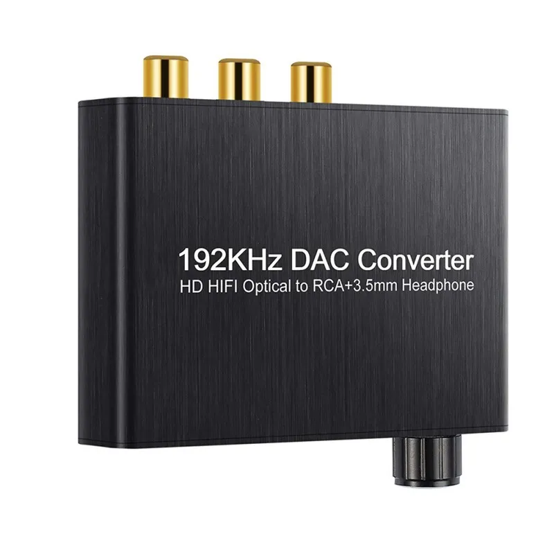 Новый цифро аналоговый преобразователь 2020 192 кГц с поддержкой DTS / Dolby AC3 5 1 CH на RCA 3
