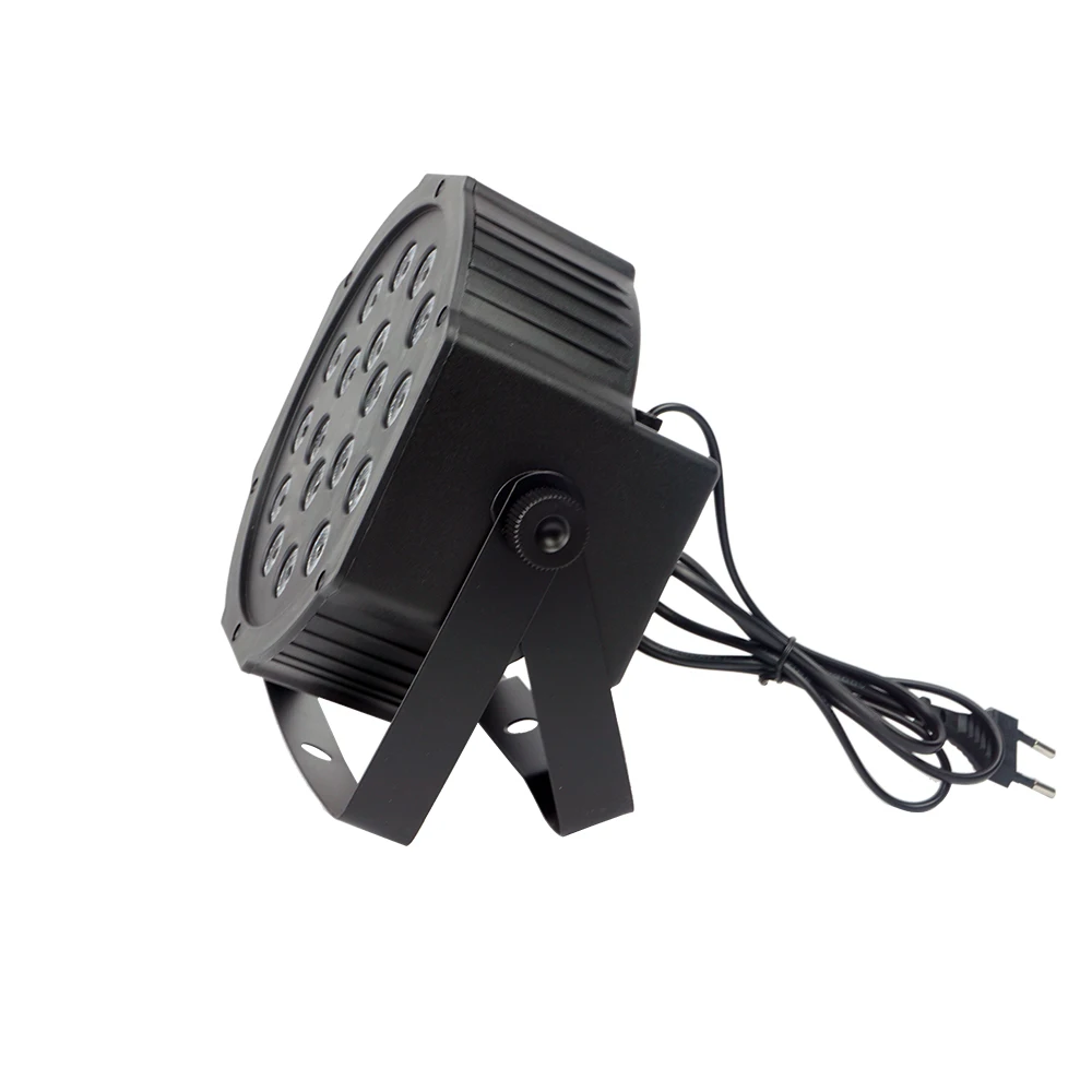 18 led Par Светильник RGB 3в1 плоский par dmx512 дискотечный светильник s Профессиональный