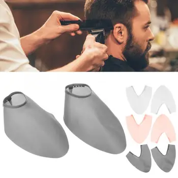 

Barber Accessories Silicone Elastic Haircut Shoes Cover Washable Dustproof Shoes Protector for Hairstylist Curly Hair
