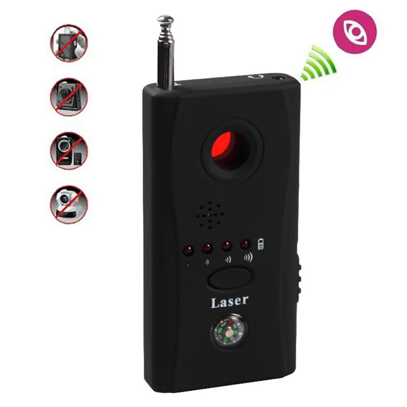 

New Full Range Anti - Spy Bug Detector CC308 Mini Wireless Camera Hidden Signal GSM Device Finder Privacy Protect Security