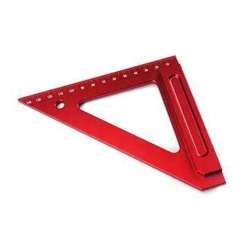 

Woodworking Tools Precision Triangle Ruler Aluminum Carpenters Rule Hole Positioning Measuring Ruler Regla Carpentry Tools