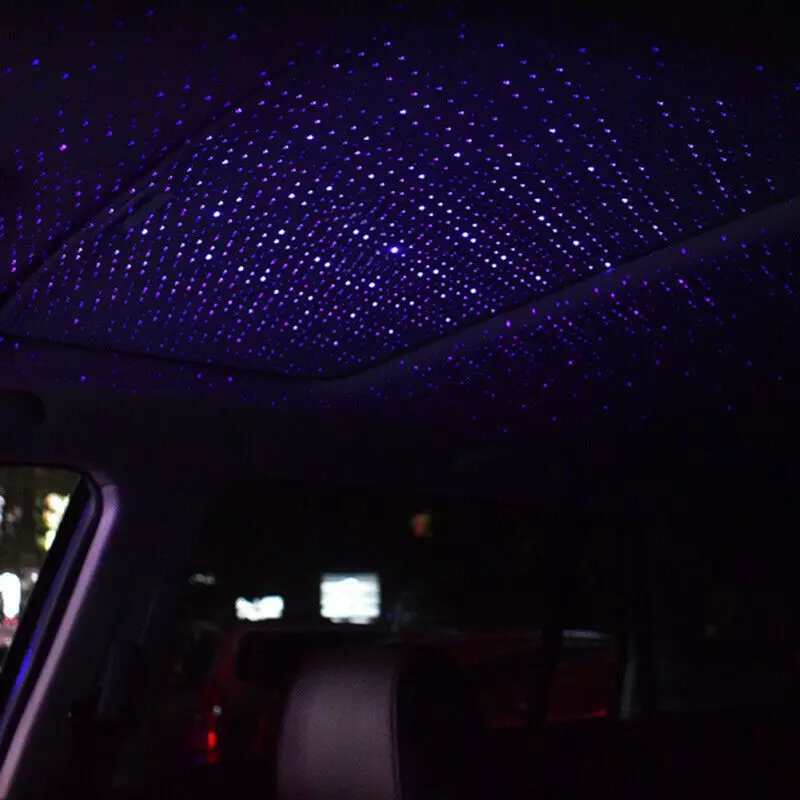 1 шт. проекционные лампы фонари на крышу автомобиля романтический USB ночной Светильник атмосфера лампа украшение для потолка светильник игрушки