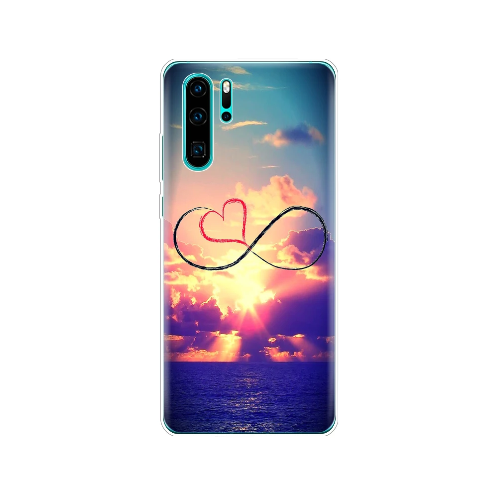 Чехол для Huawei P30 Pro силиконовая задняя крышка из ТПУ телефона чехол бампер VOG L29 P 30