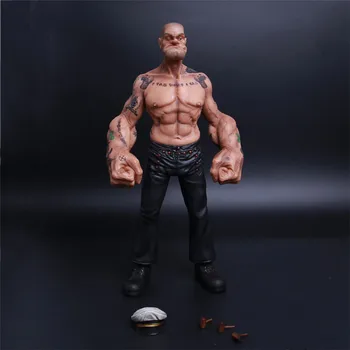 

[Top] Very cool 30cm Popeye the Sailor man action figure resin model statue toy Collection model child adult gift