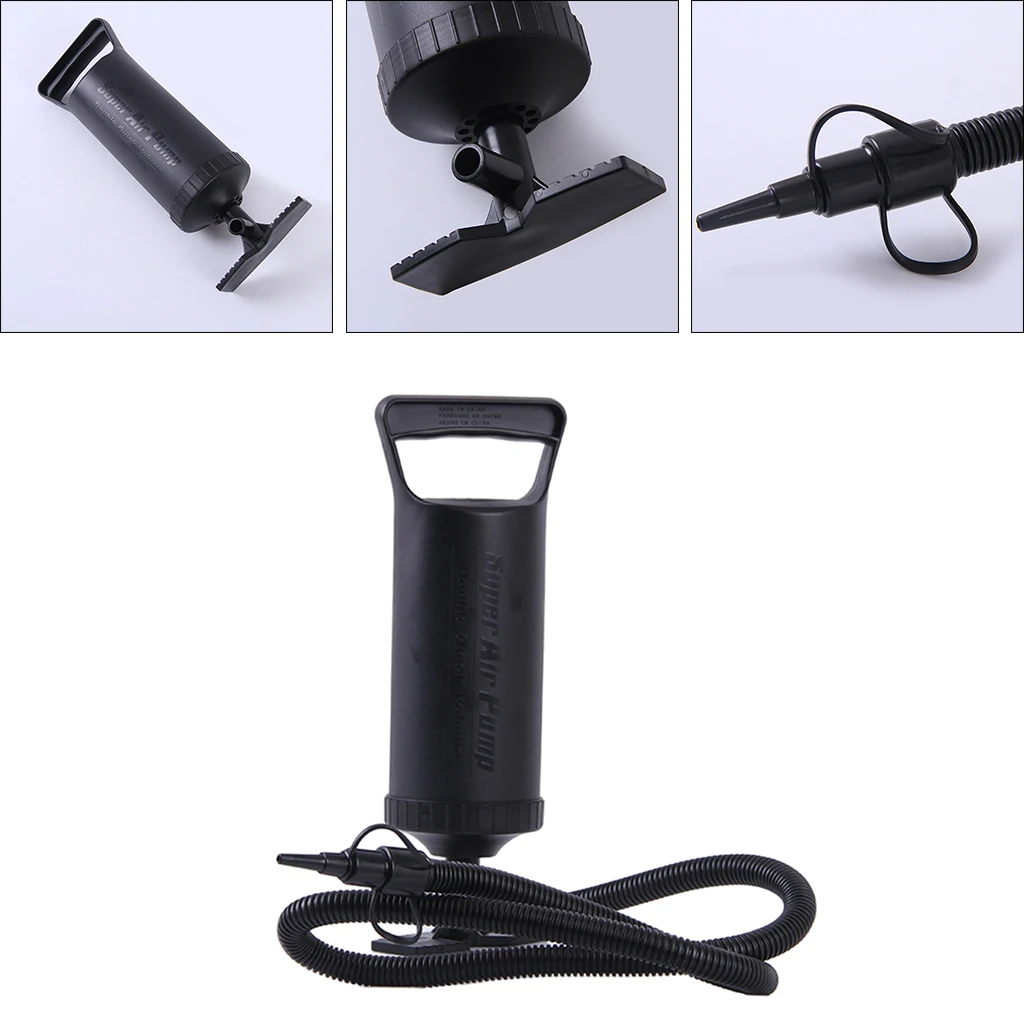 Premium Quick Hand Pump, Portable Double Air Pump For Inflatables, Air