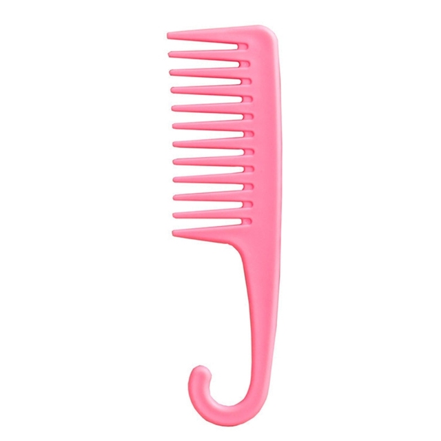 Wide Tooth Comb Detangling Hair Brush, Premium Care Handgrip Comb, Apply to For Curly, Wet, Dry, Thick Hair