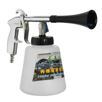 

2020 New Car Cleaning Foam Gun High Pressure Washer Potable Surface Interior Exterior Deep Cleaning Tool Car Cleaning Gun Black