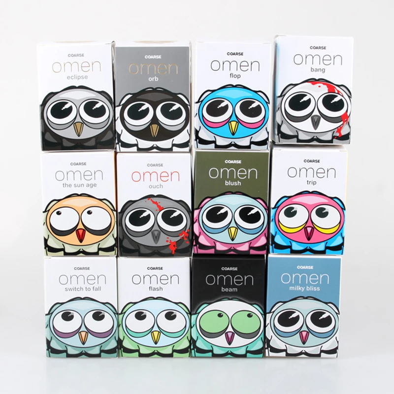 12 Style Lovely Owl Series Toy Cute Animal Model Coarsetoys Omen Figma 3.5" Action Figure Toys