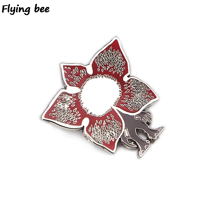 Flyingbee странные вещи модные броши эмалированная булавка для одежды сумки значок для рюкзака забавная Милая брошь рубашка нагрудные булавки X0403