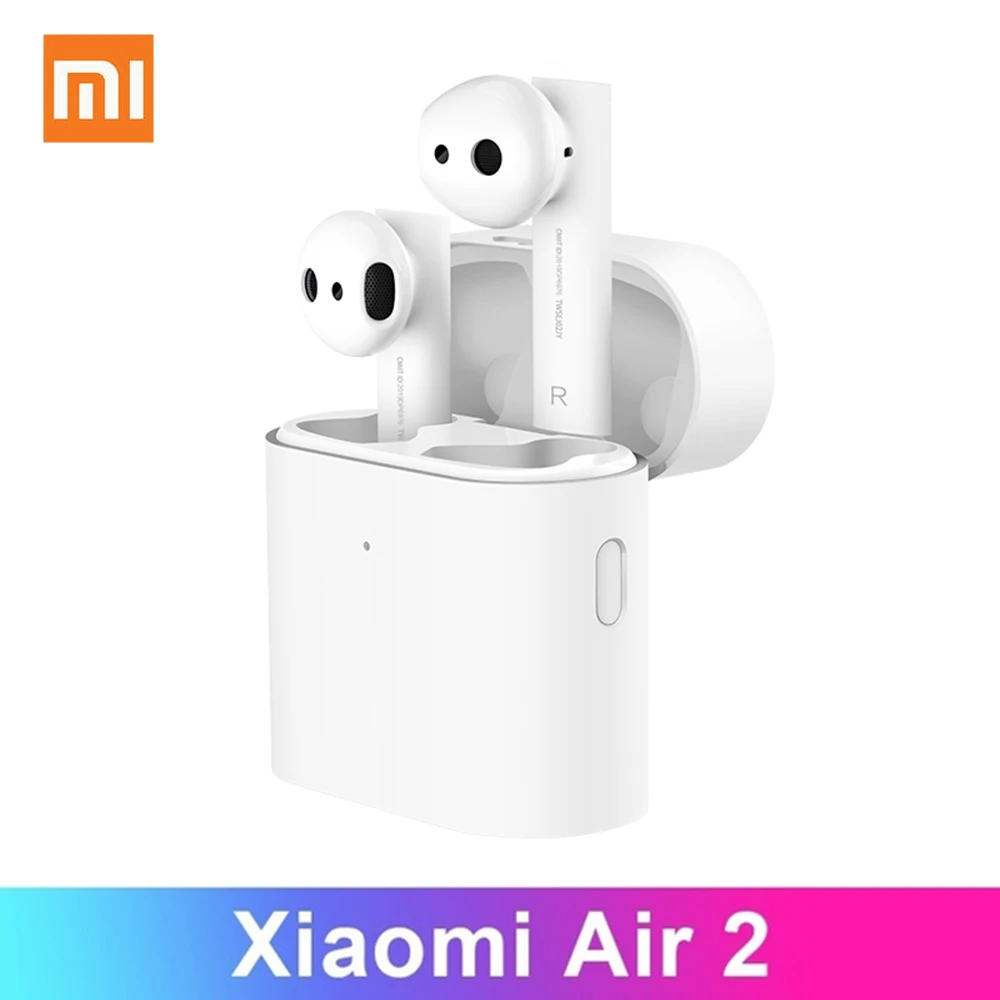 Новые беспроводные наушники Xiaomi Air 2 TWS Airdots Pro Mi с шумоподавлением LHDC сенсорное