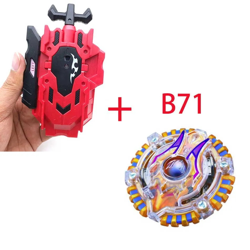 B71 Горячие стили B85 Beyblades Металл Fusion Bayblades Brust Топ Bayblade burst bay blade Launcher Bayblade игрушки для детей Подарки - Цвет: B71