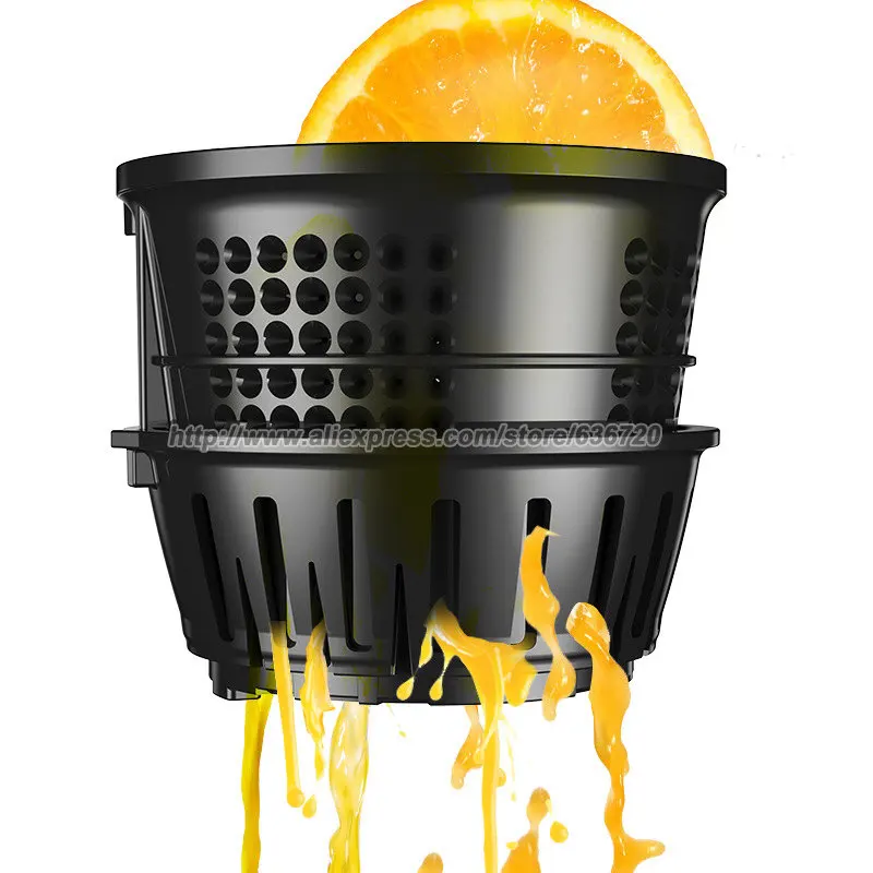 Juicer, Slow Masticating Juicer, Cold Press Juicer Machine Easy to Clean, Higher Juicer Yield and Drier Pulp, Reverse Function 4