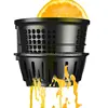Juicer, Slow Masticating Juicer, Cold Press Juicer Machine Easy to Clean, Higher Juicer Yield and Drier Pulp, Reverse Function 4