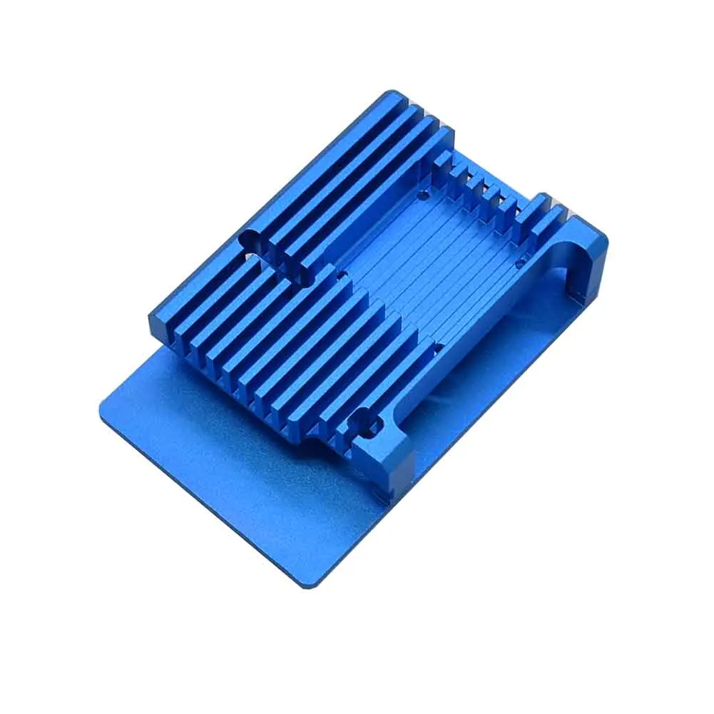 Радиатор защитный корпус алюминиевый сплав Замена ультратонкие аксессуары радиатор с охлаждающим вентилятором Корпус для Raspberry Pi 4