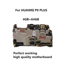 4 Гб+ 64 Гб используется для huawei P9 PLUS разблокированная оригинальная материнская плата Android OS материнская плата с полным чипом