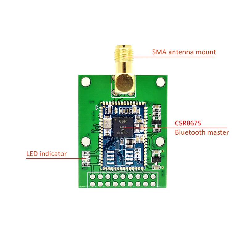  PA214 Bluetooth 5.0 Audio Modulo CSR8675 Fibra SPDIF I2S IIS APTX-HD