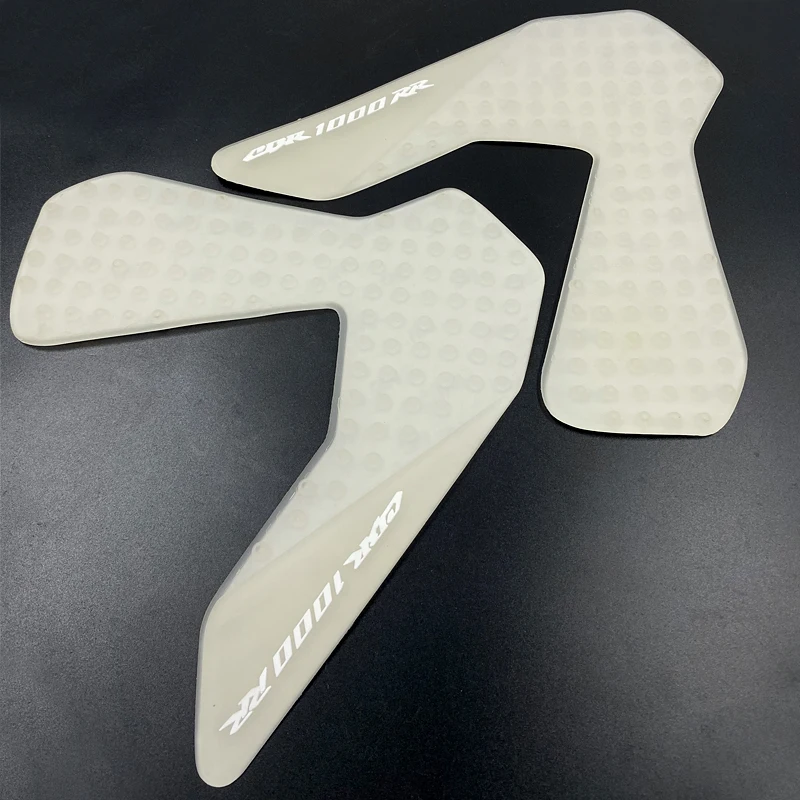 Motorcycle Anti slip Tank Pad 3M Side Gas Knee Protector Stickers (2)