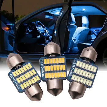 

LED Bulbs 31mm 3014 21SMD 12V Super Bright Car Dome Light Canbus No Error Auto Interior Reading Lamps ^