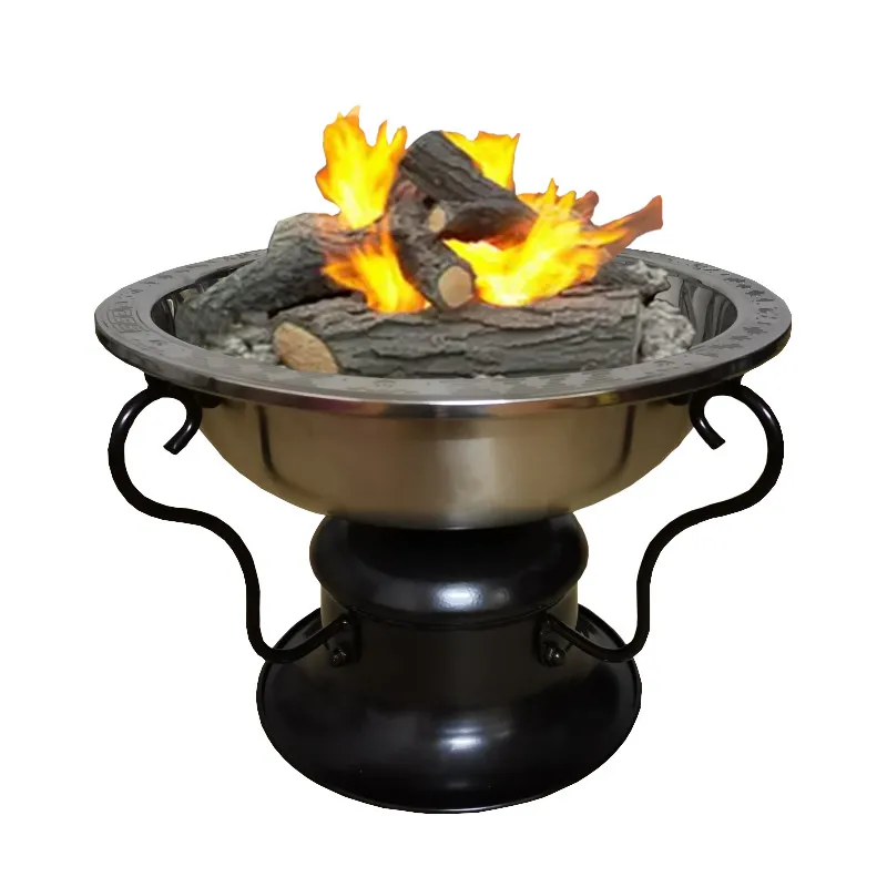 

Outdoor Party Brazier Stove Charcoal Heating Household Barbecue Smoke-Free BBQ Fire Pit barbecue cooking accessories