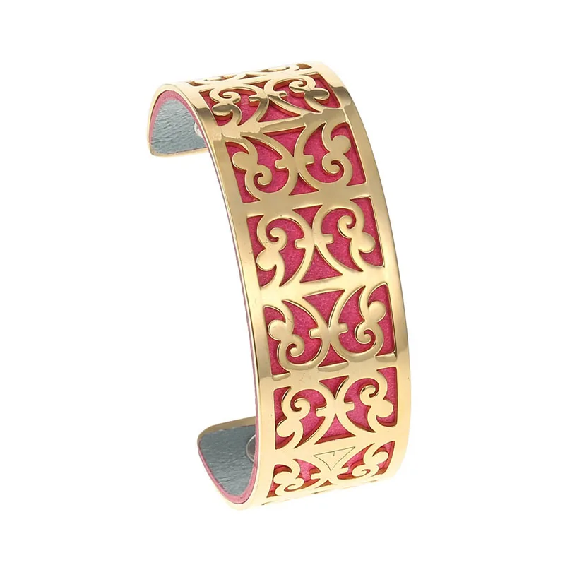Cremo, браслеты, мансеты, Зебра, кожа, манжеты, браслеты для женщин, Bijoux, Yoiumit, нержавеющая сталь, браслет, сменная кожа - Окраска металла: 002