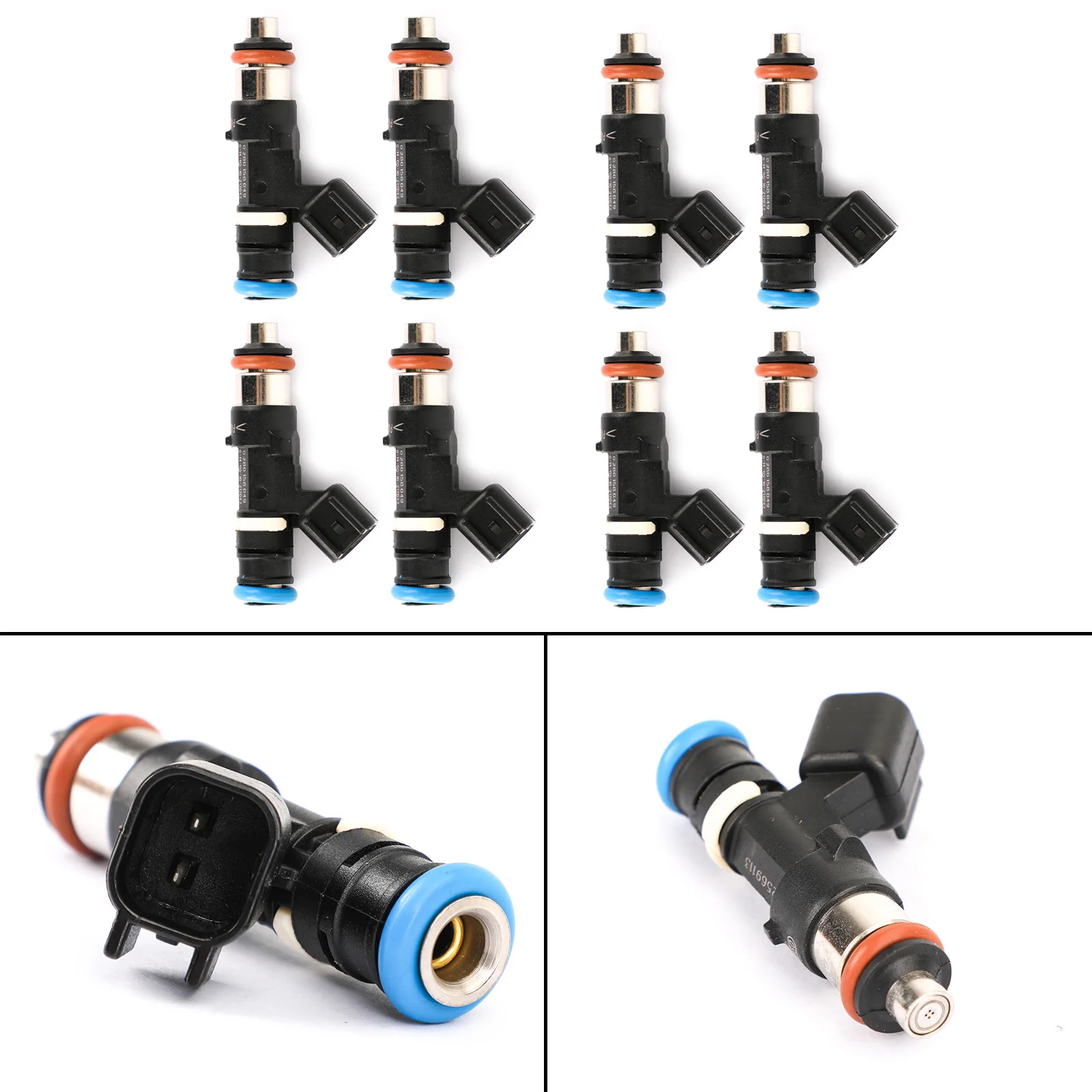 Artudatech 8Pcs 32Lb Fuel Injectors For Pontiac Gto For C6 Corvette For Cadillac For Chevrolet Trailblazer 12569113 0280158049