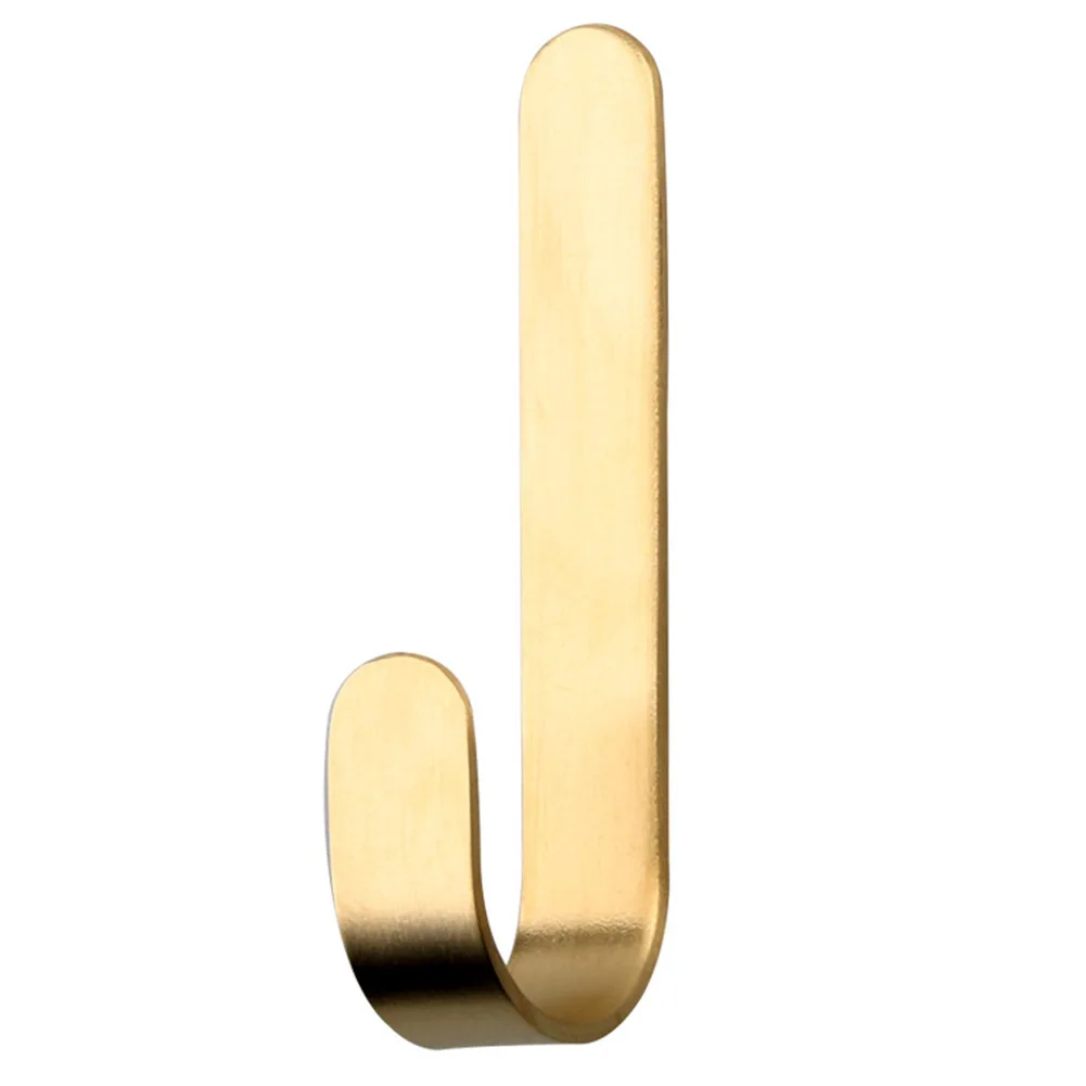 

Furniture Easy Install Harware Bathroom Copper Wall Mounted Cabinet Handles Cloth Hooks Holder Punch Free Nordic Style Anti Rust